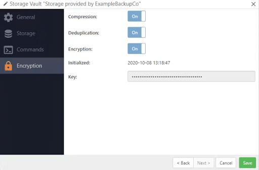 Compression & Encryption - Comet Backup