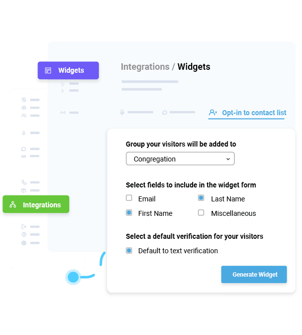 Church Congregation Opt-Ins