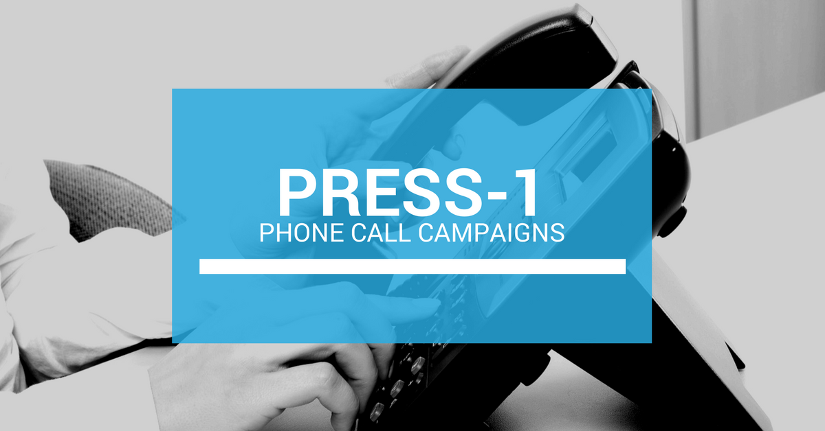 How to Set up Your Own Press-1 Phone Call Campaign