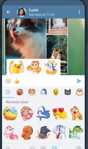 Stickers - Telegram