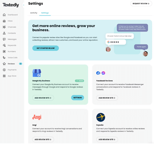 Text Reviews - Textedly