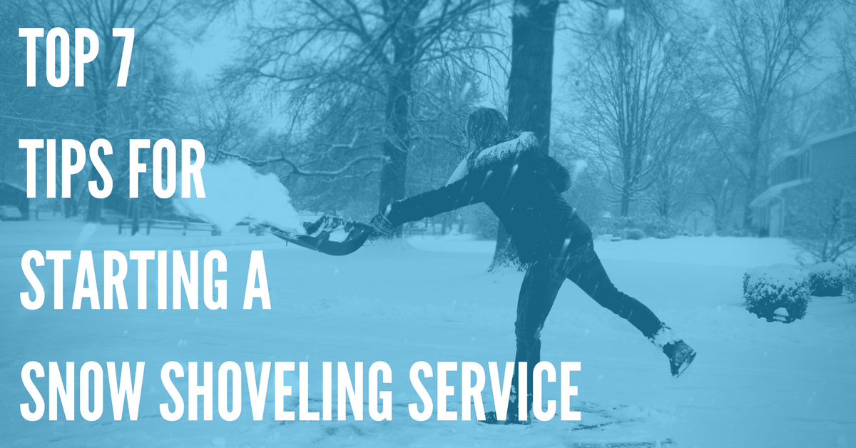 How to Start Your Own Snow Shoveling Service