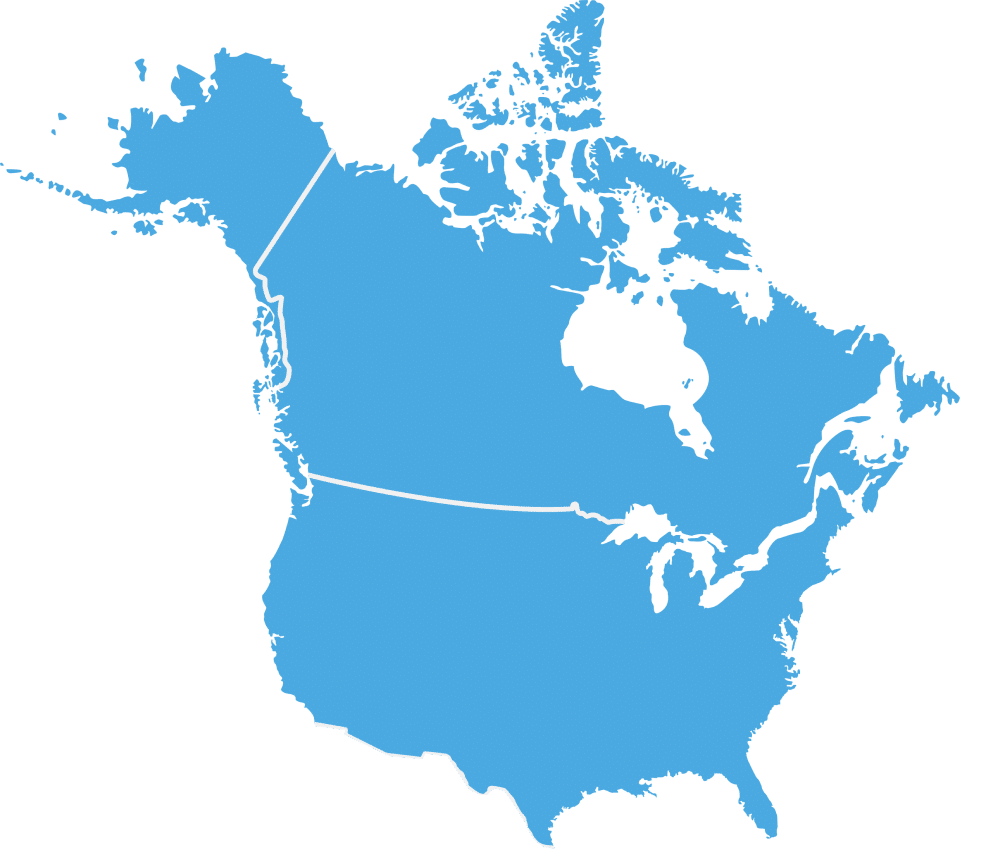 US Canada Map